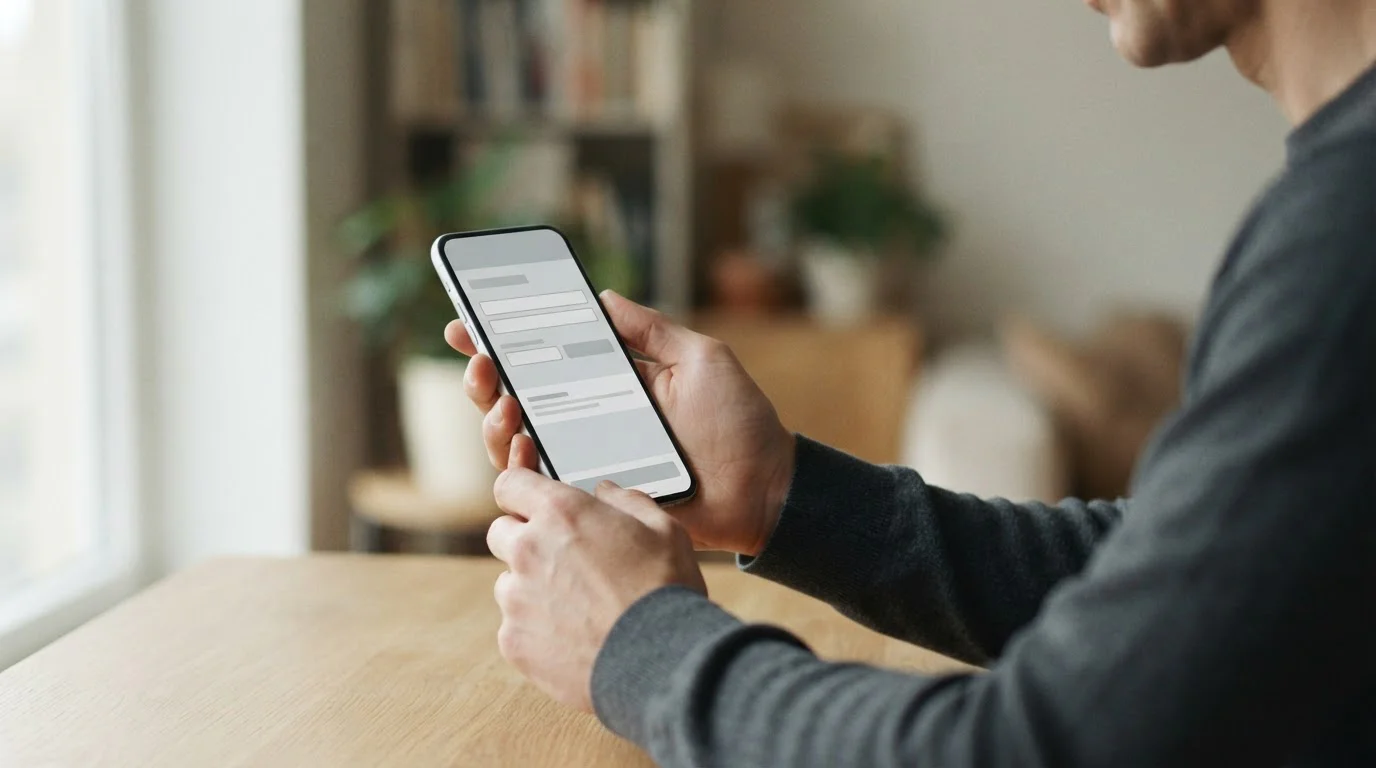 Mobile Banking-App auf Smartphone für Sofortüberweisung bei Wettanbietern