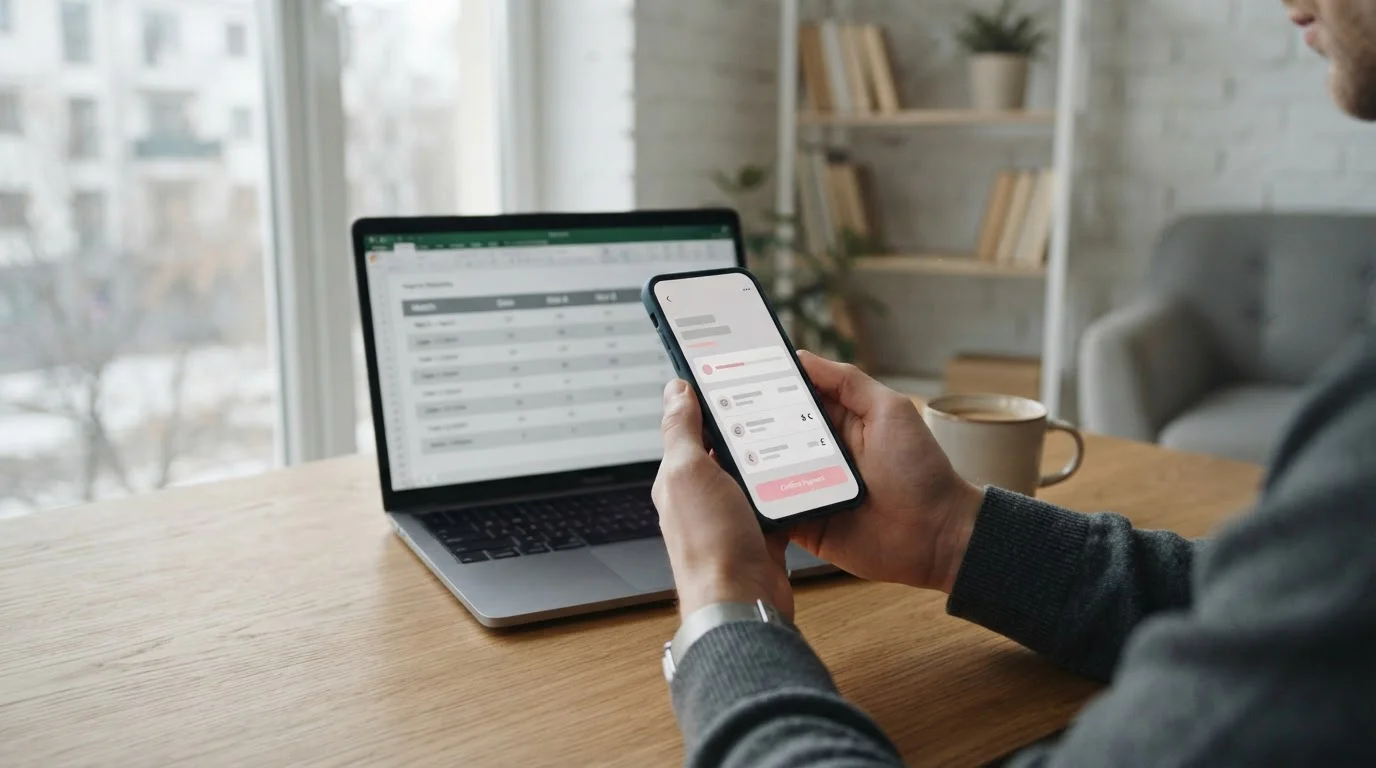 Klarna-Zahlung bei deutschen Wettanbietern auf Smartphone-Bildschirm
